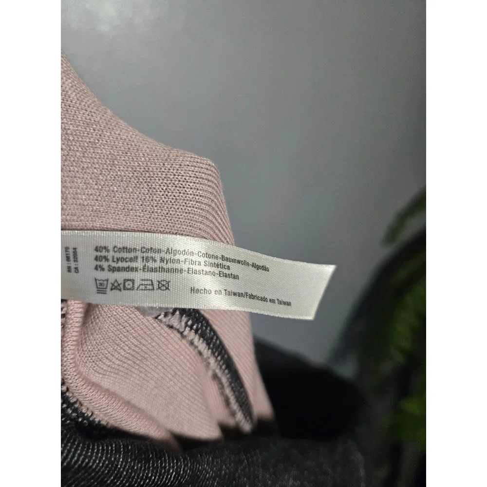 FP‎ Movement Jogger Sweatpants Gray Pink Stripe Drawstring Athletic Pants Small